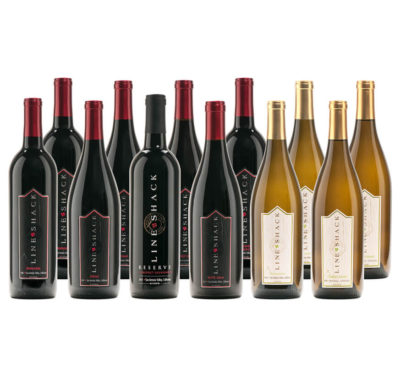 12 Pack Red & White Wine bottles - Line Shack Wine Club