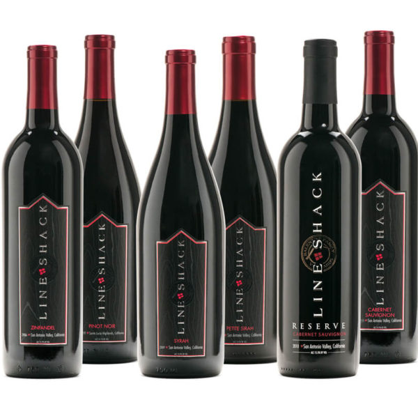 6 pack red wine bottles - Line Shack Wine Club